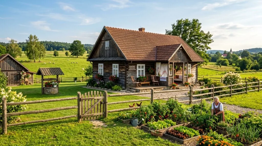 Gospodarstwo agroturystyczne oferujące tani nocleg w Polsce
